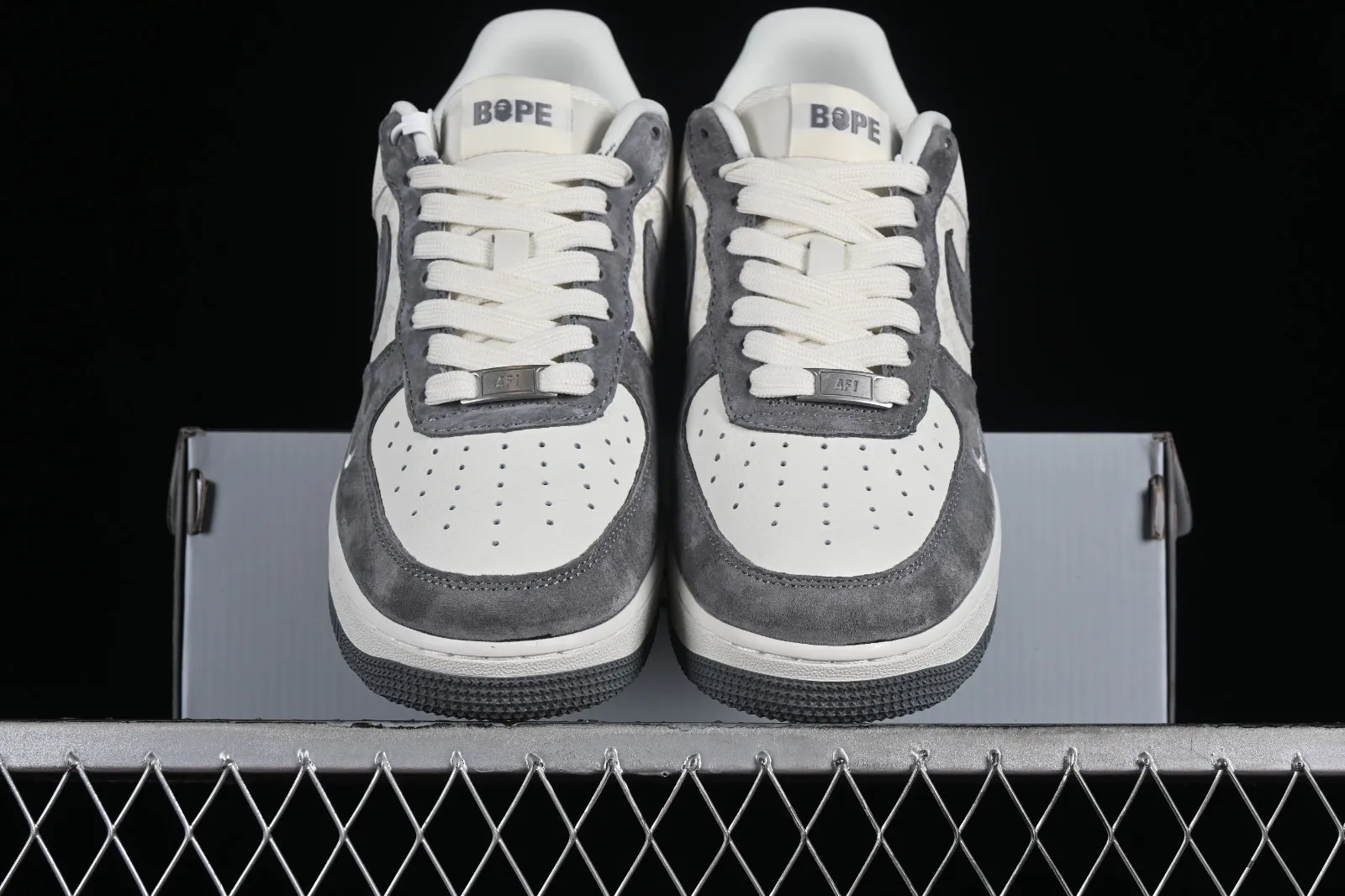 Nike Air Force 1 07 Low BAPE Off White Grey BA8806-846