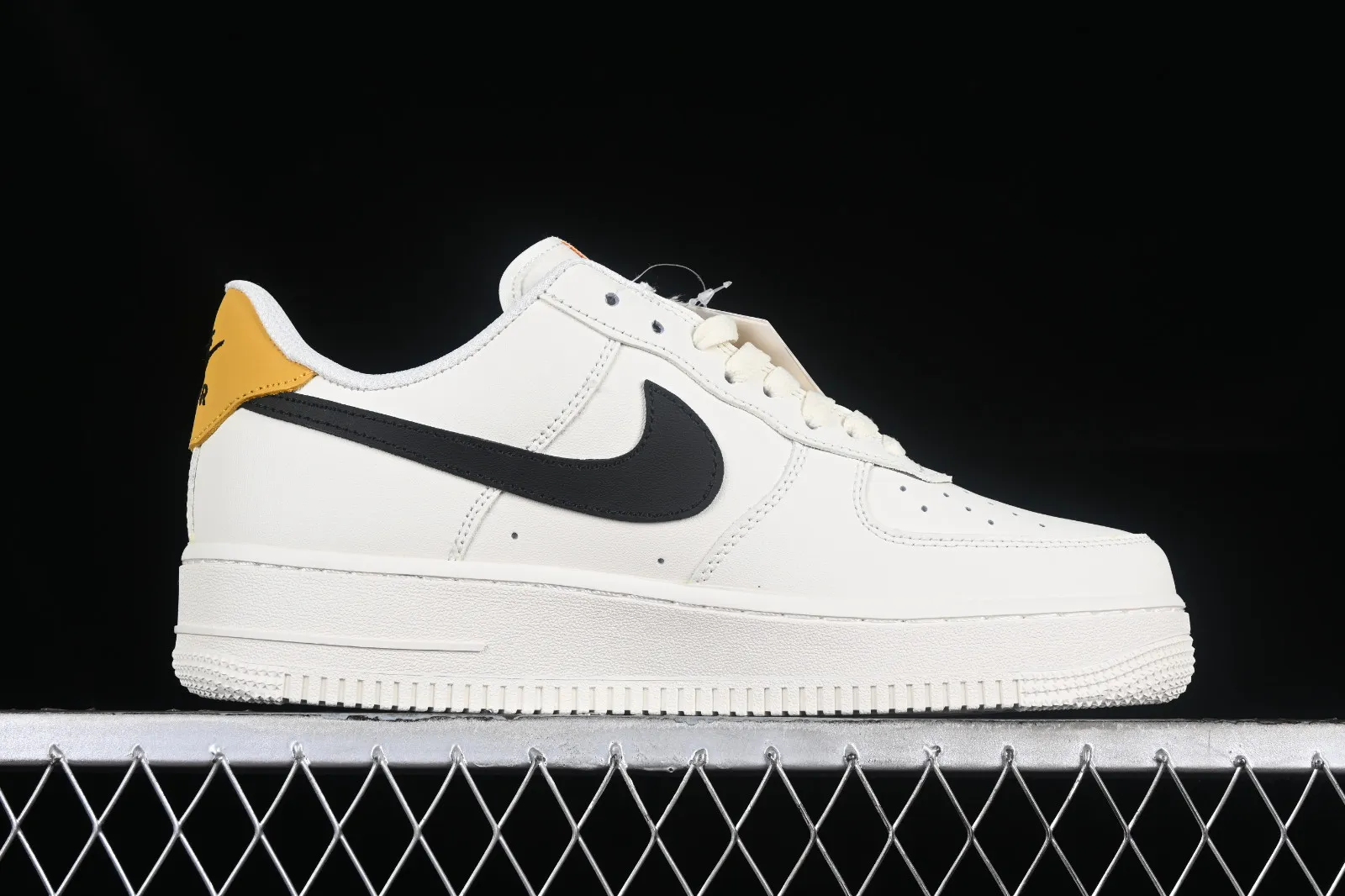 Nike Air Force 1 07 Low Drew Off White Black Yellow DW-110722