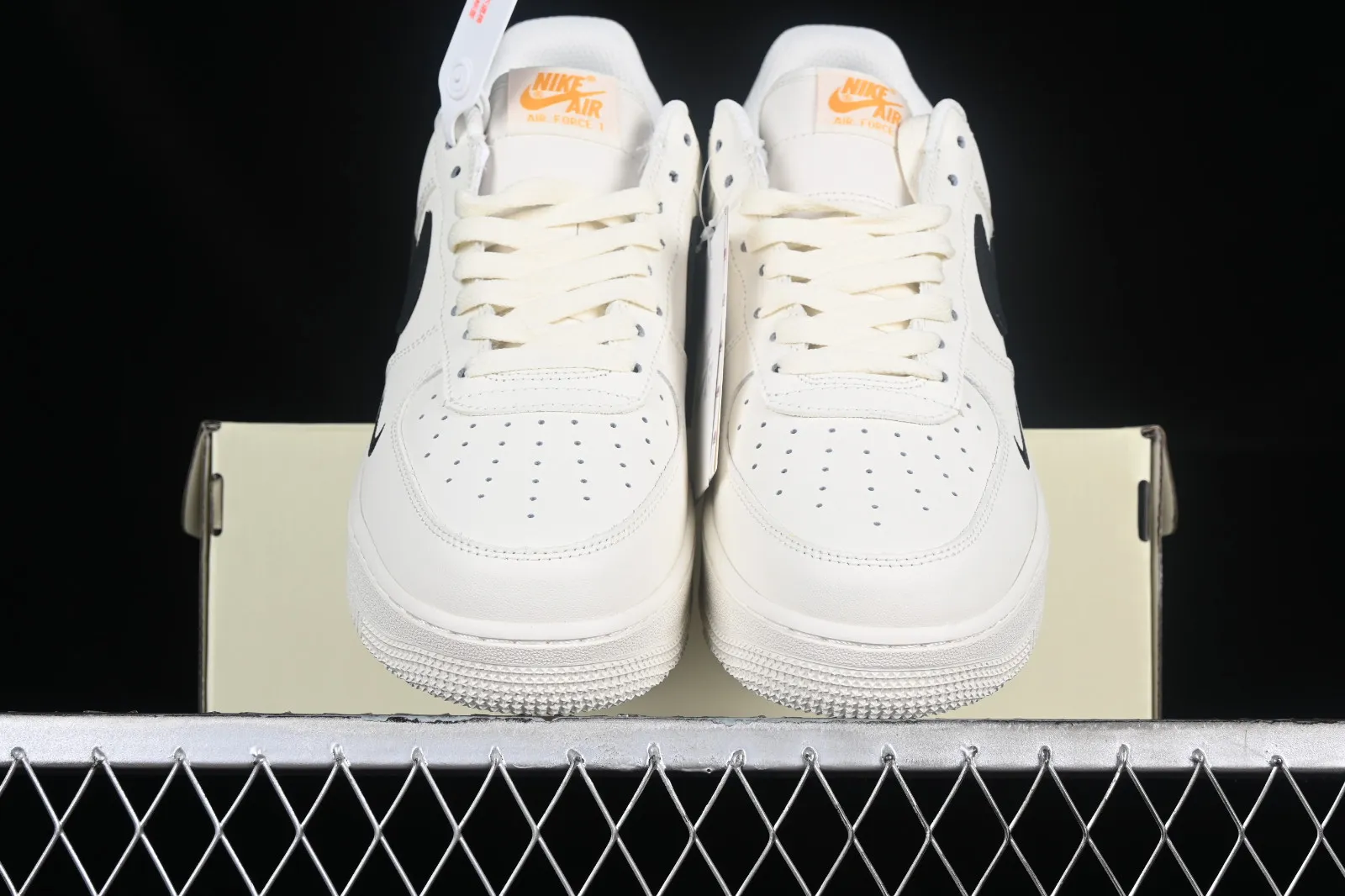 Nike Air Force 1 07 Low Drew Off White Black Yellow DW-110722