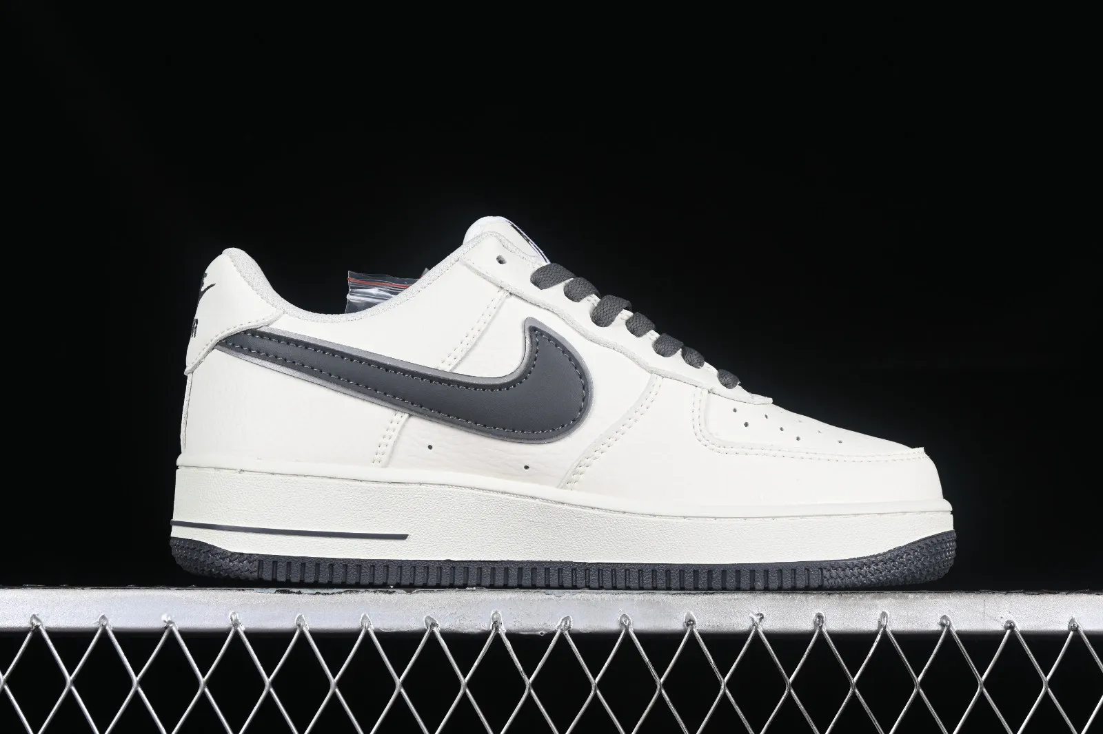 Nike Air Force 1 07 Low Hoops Off White Dark Grey HP2369-010