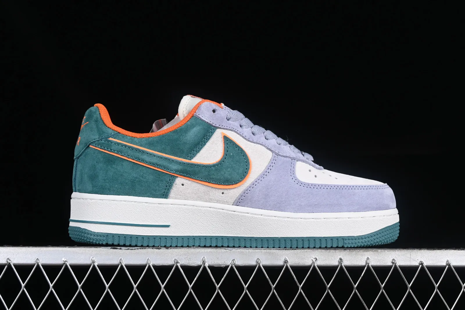 Nike Air Force 1 07 Low Suede Green Orange Blue LF8989-888