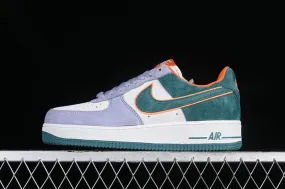 Nike Air Force 1 07 Low Suede Green Orange Blue LF8989-888