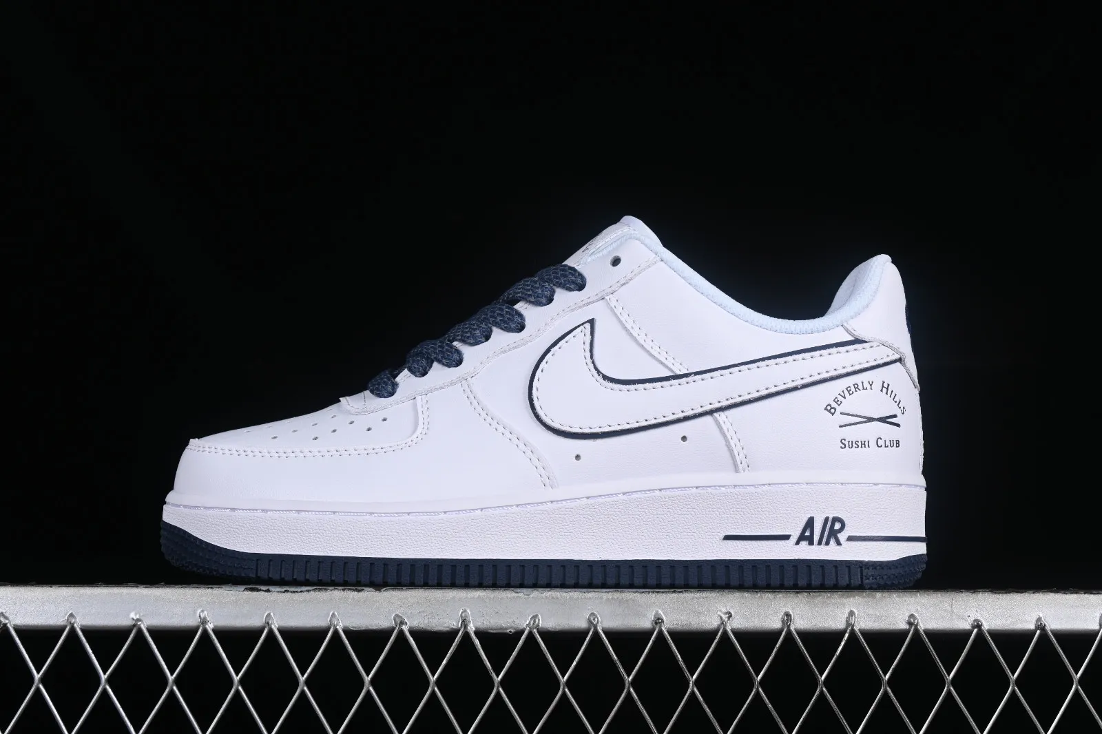 Nike Air Force 1 07 Low Sushi Club White Dark Blue NS0517-009