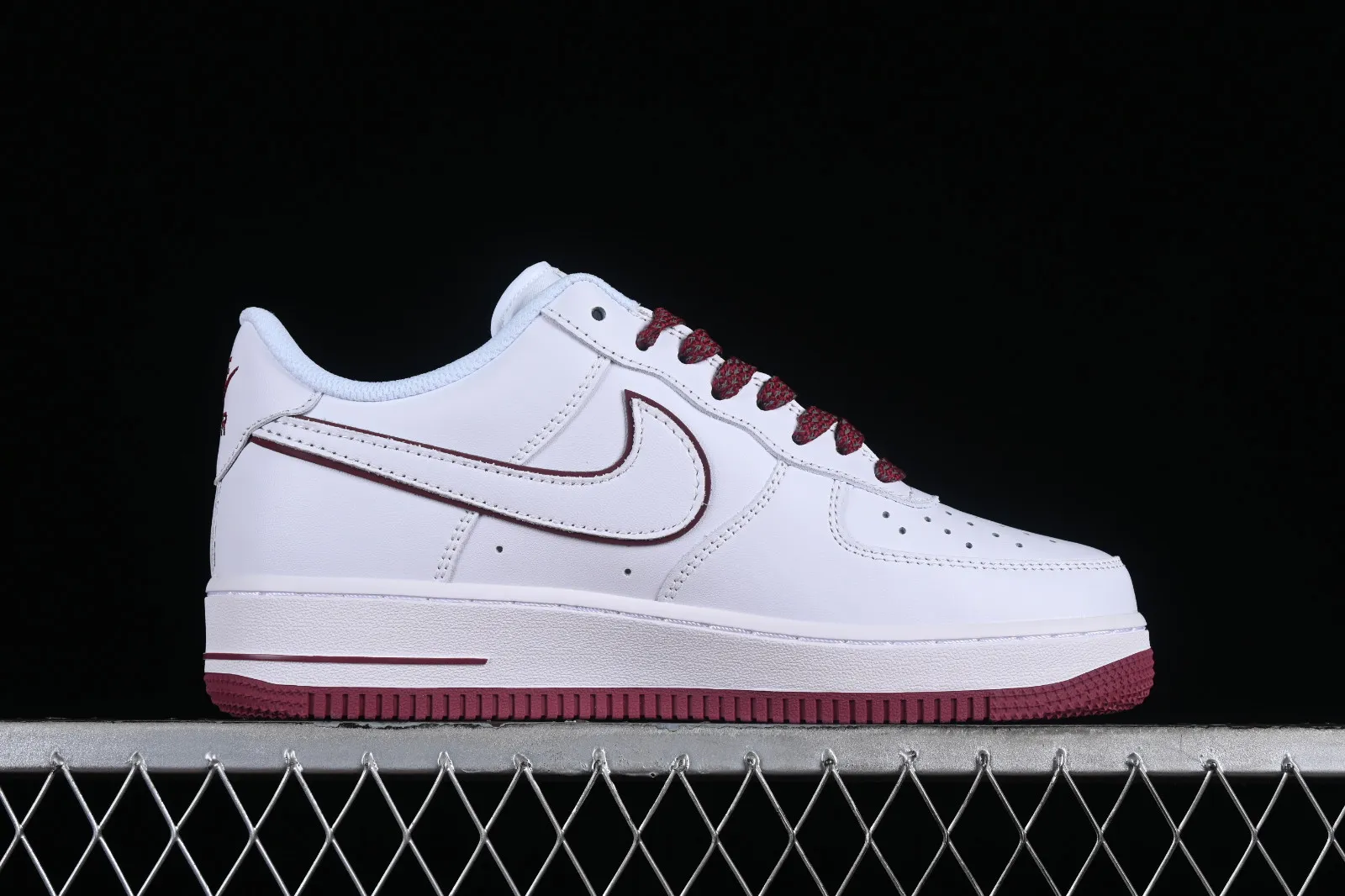 Nike Air Force 1 07 Low Sushi Club White Dark Red NS0517-005