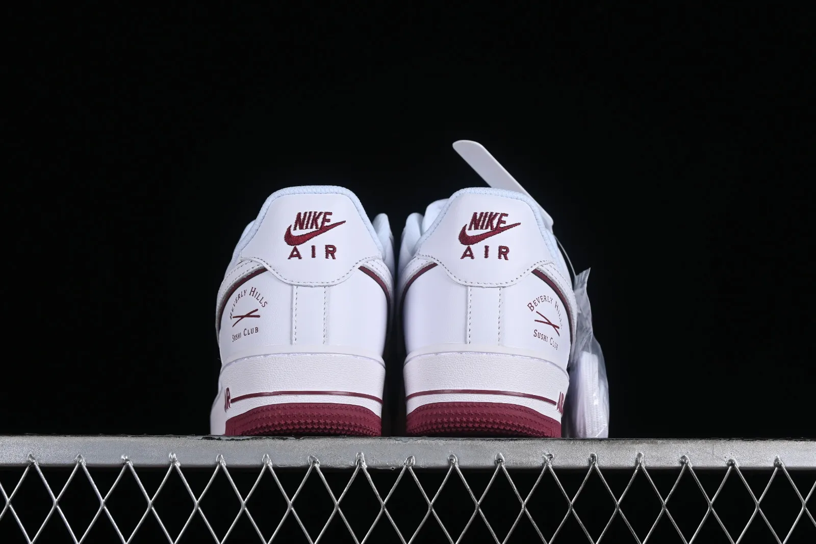 Nike Air Force 1 07 Low Sushi Club White Dark Red NS0517-005