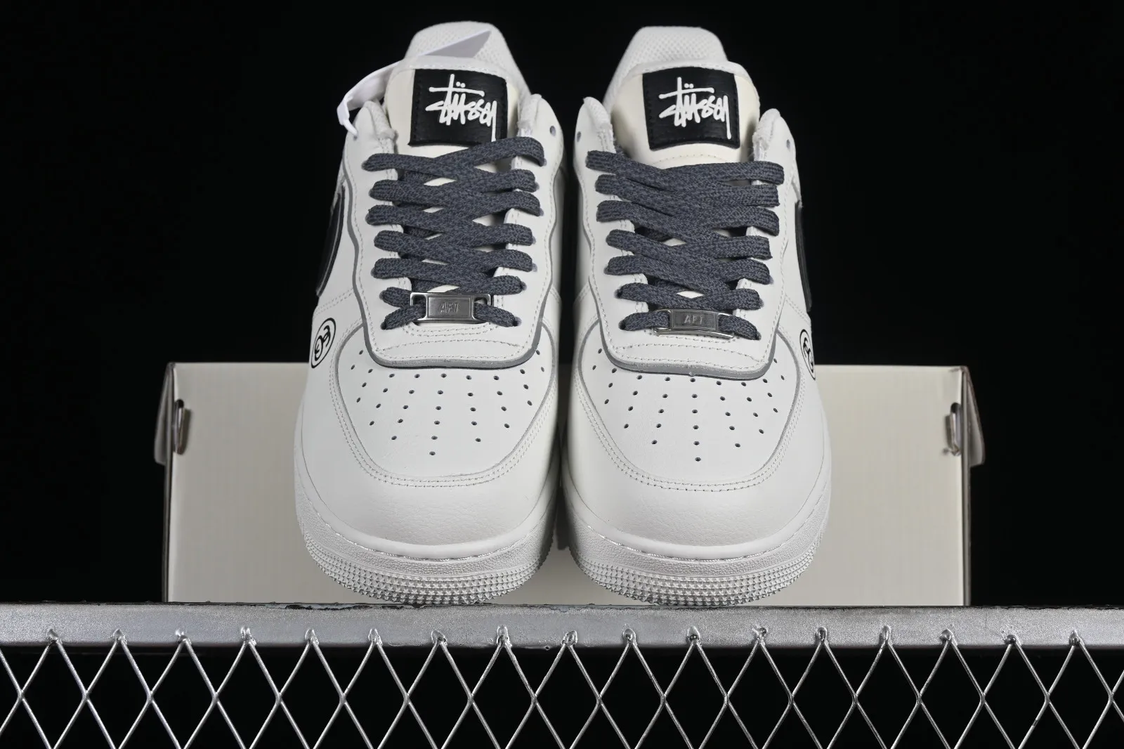 Nike Air Force 1 07 Low White Grey Black CZ9183-003