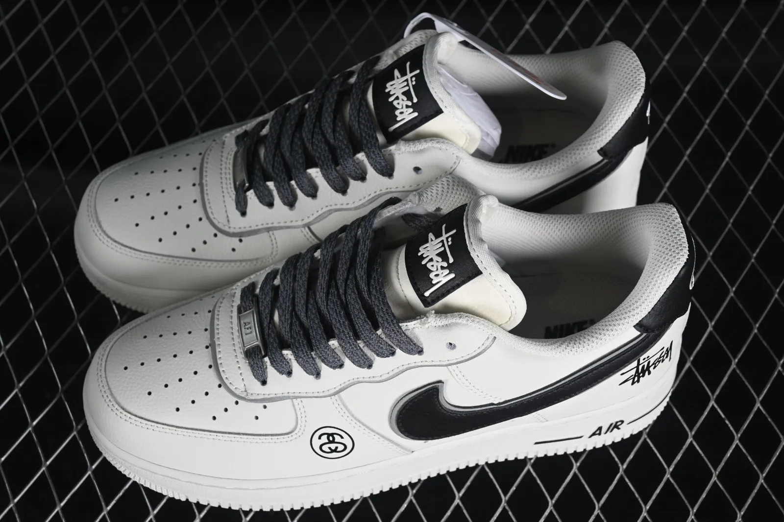 Nike Air Force 1 07 Low White Grey Black CZ9183-003