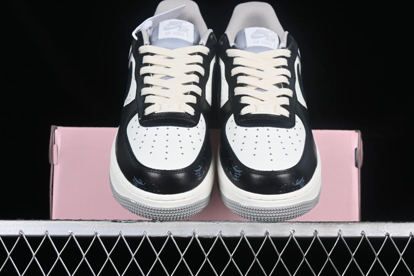 Nike Air Force 1 07 Low White Grey Black LT5986-920