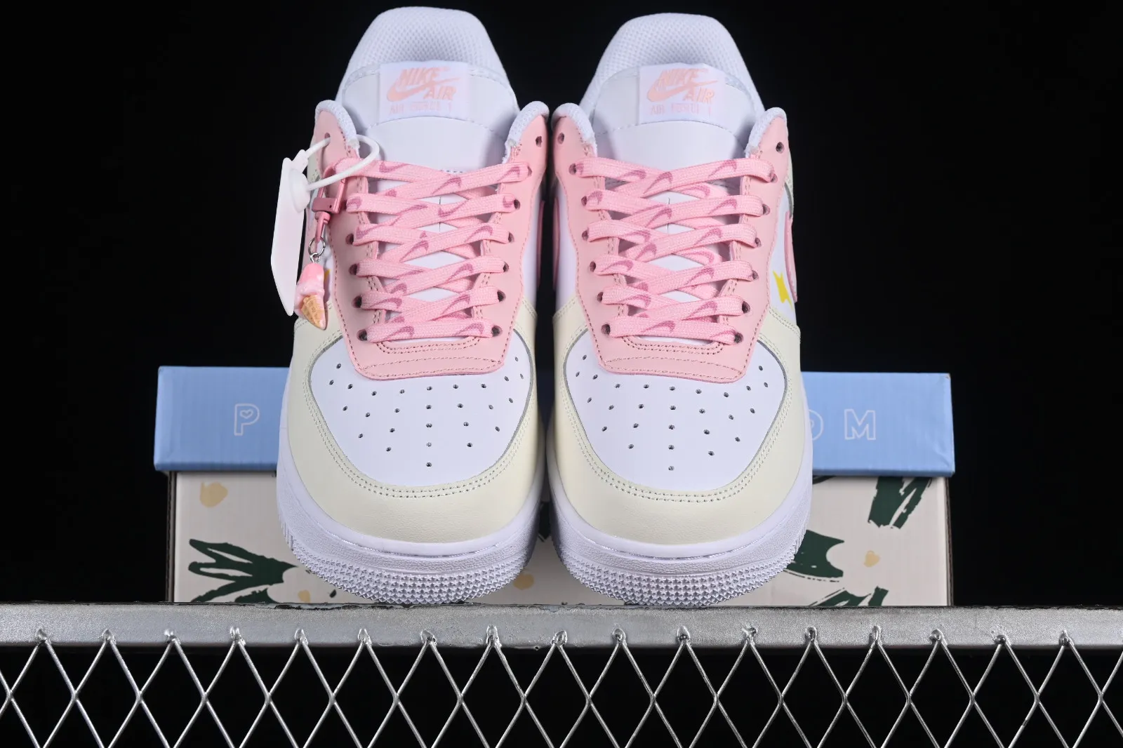 Nike Air Force 1 07 Low White Pink Yellow DV2920-123