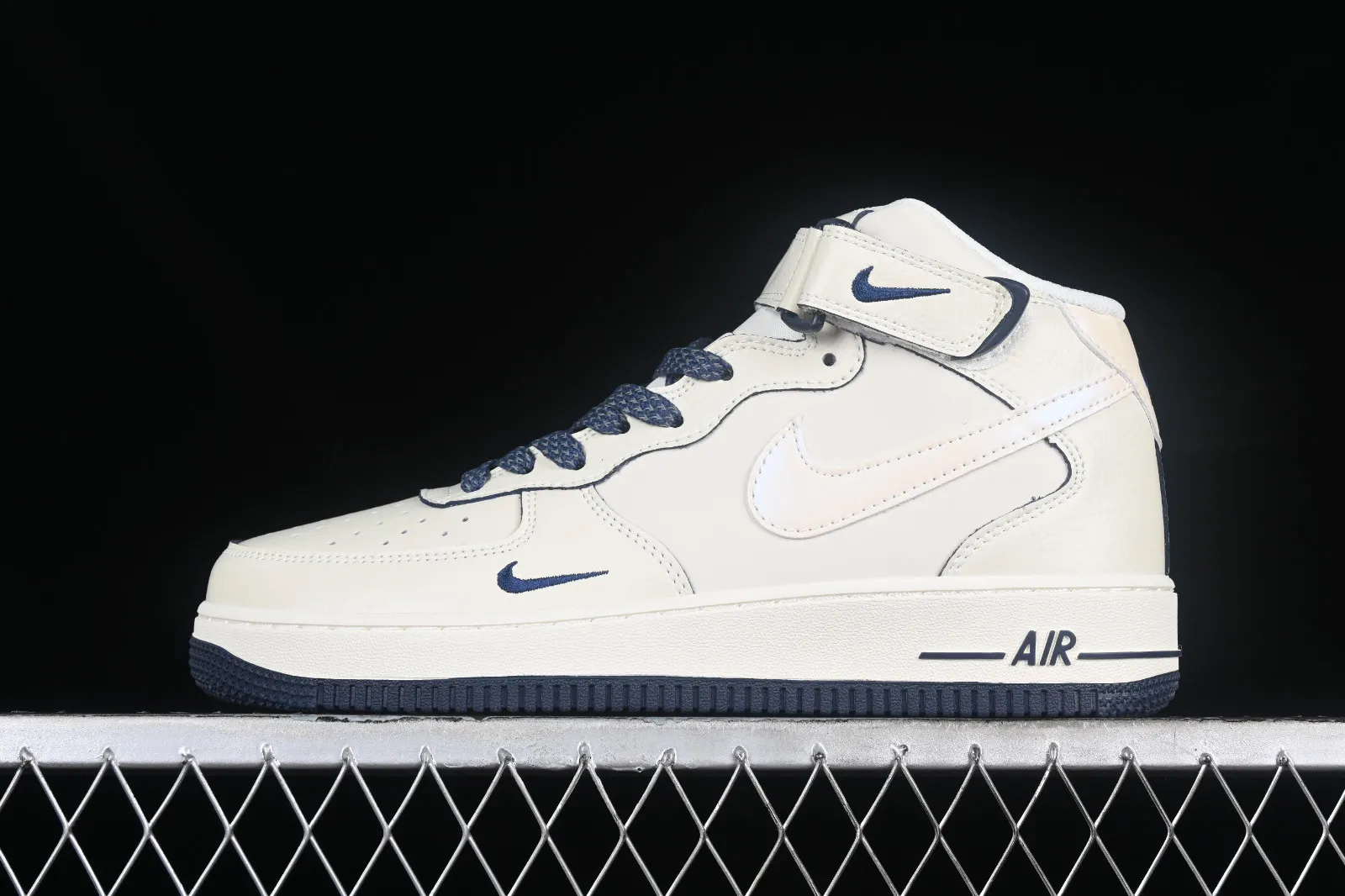 Nike Air Force 1 07 Mid Off White Dark Blue SG2356-801