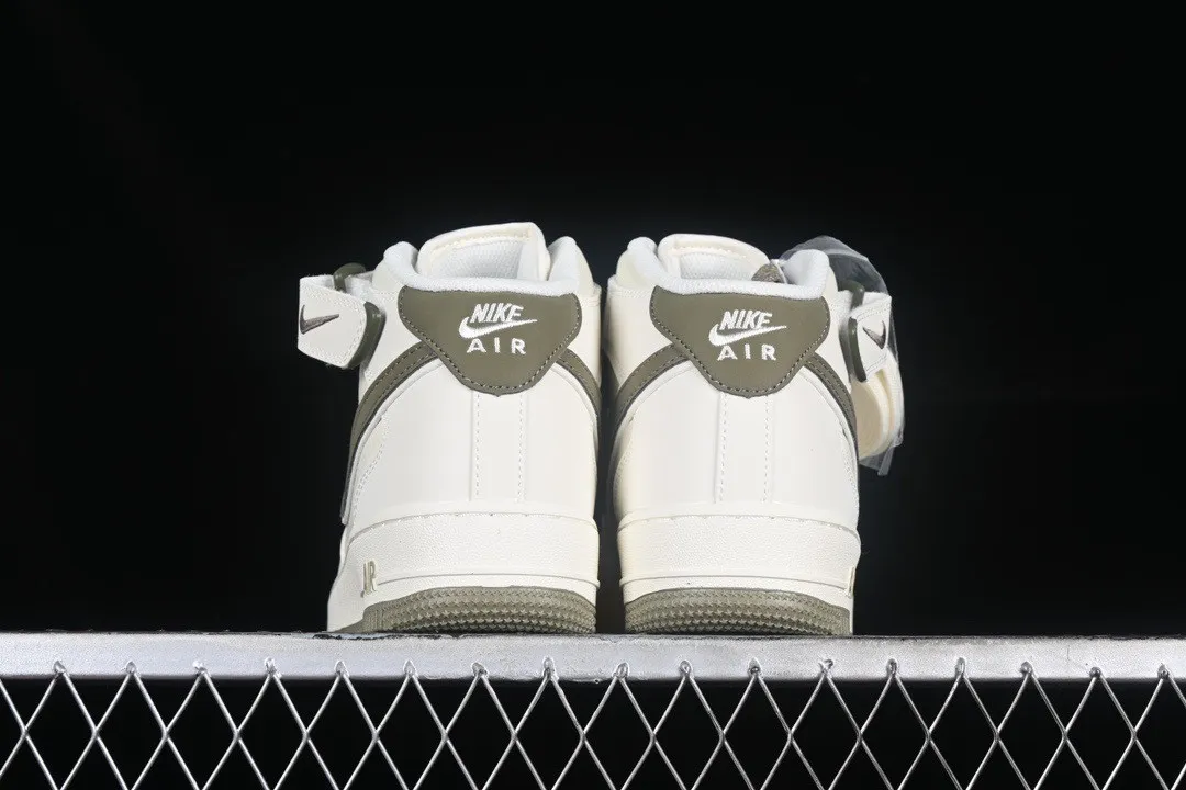 Nike Air Force 1 07 Mid Off White Olive Green SH0235-577