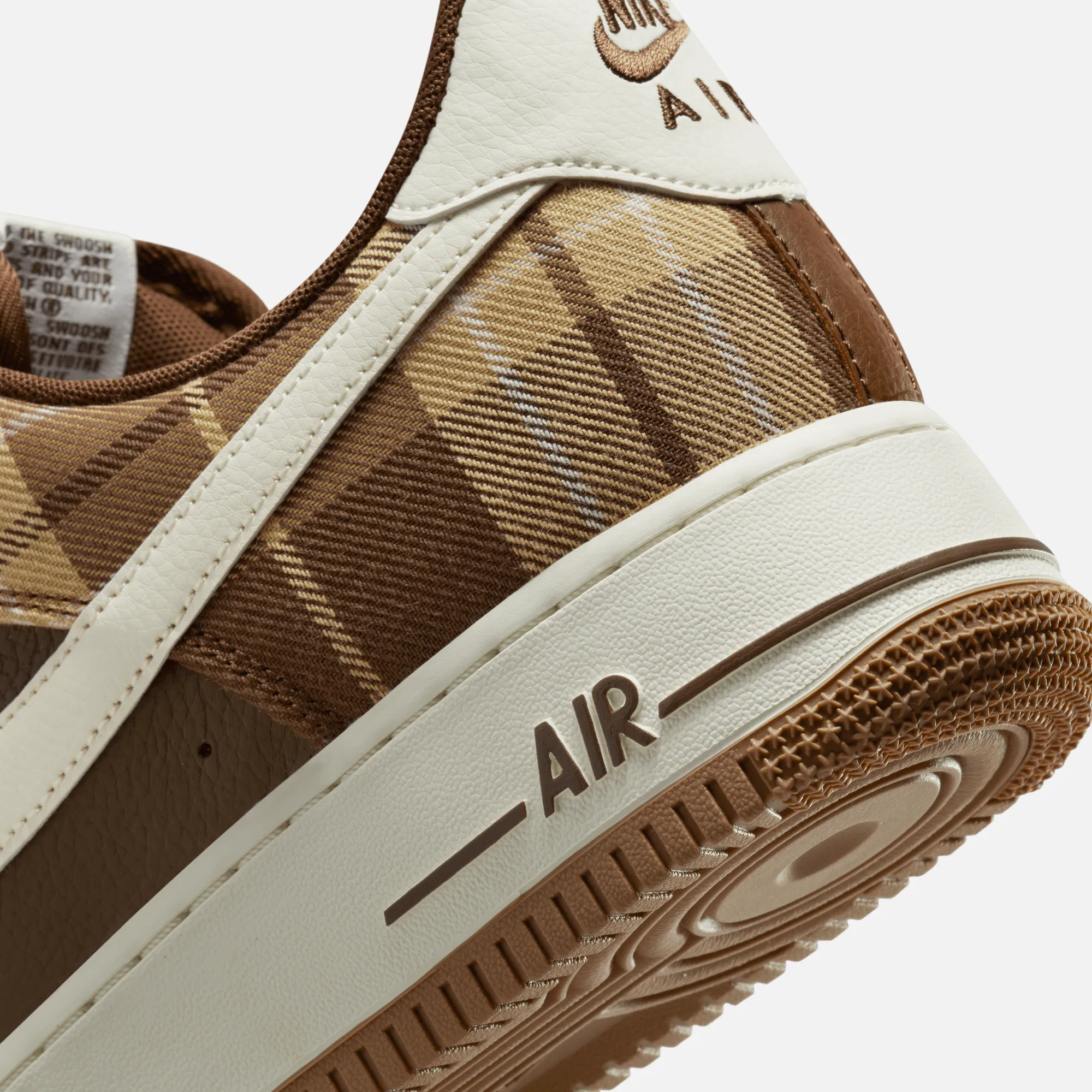 Nike Air Force 1 '07 Plaid Cacao