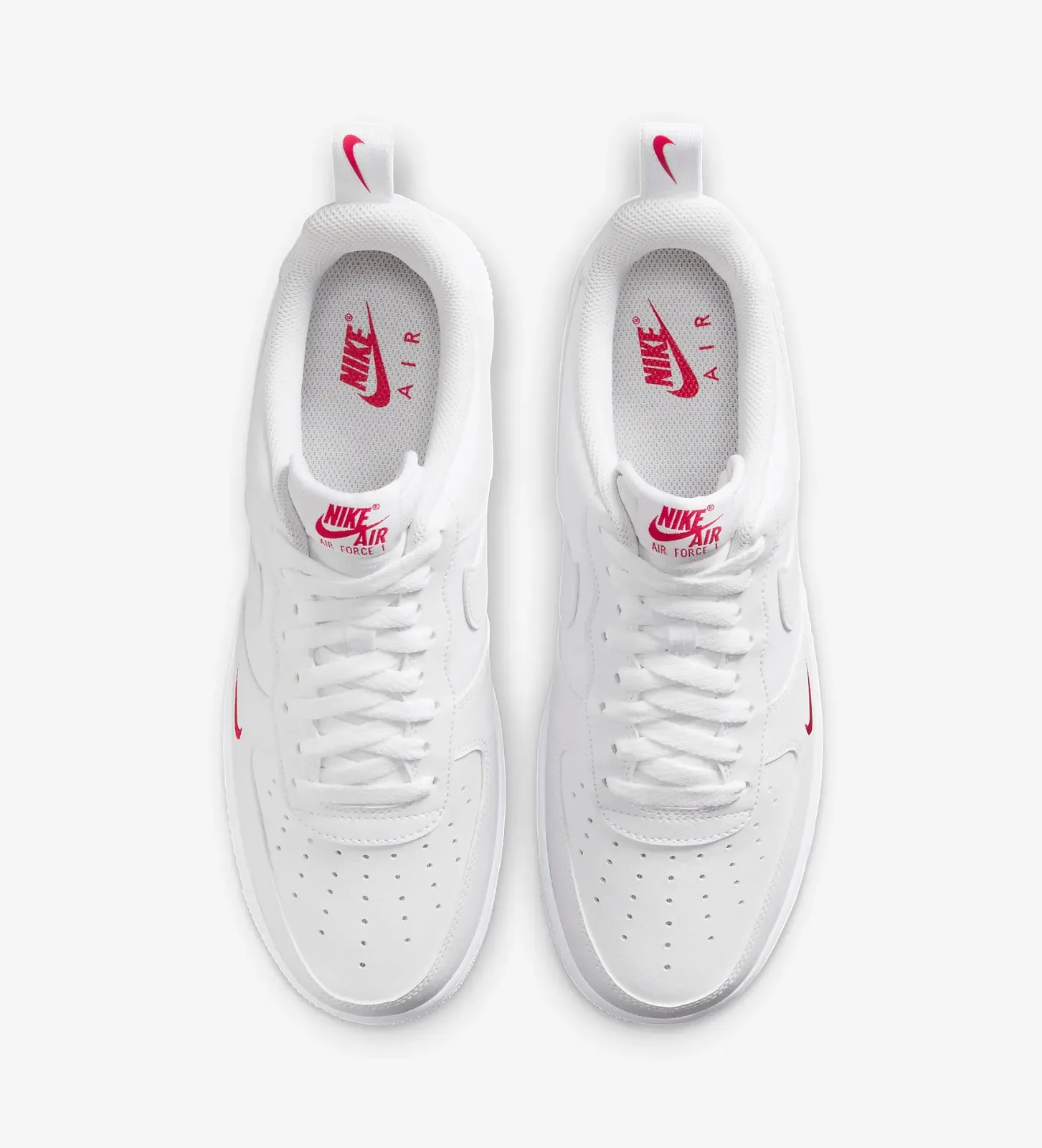 Nike Air Force 1 07 White University Red FZ7187-100