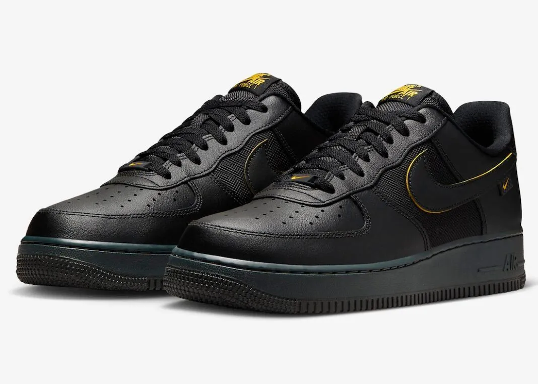 Nike Air Force 1 Low Black University Gold FZ4617-001