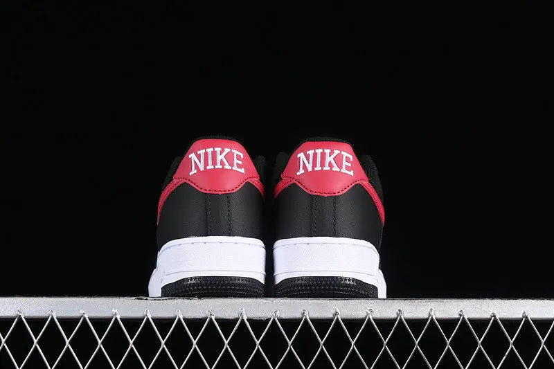 Nike Air Force 1 Low GS Black White Dark Team Red FZ4351-001