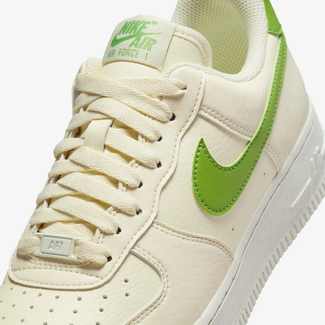 Nike Air Force 1 Low Next Nature Coconut Milk Chlorophyll Sail Volt Black DV3808-102