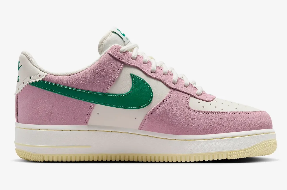 Nike Air Force 1 Low Soft Pink Sail Malachite Alabaster FV9346-100