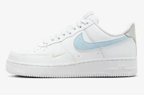 Nike Air Force 1 Low White Light Armory Blue Light Bone HF0022-100