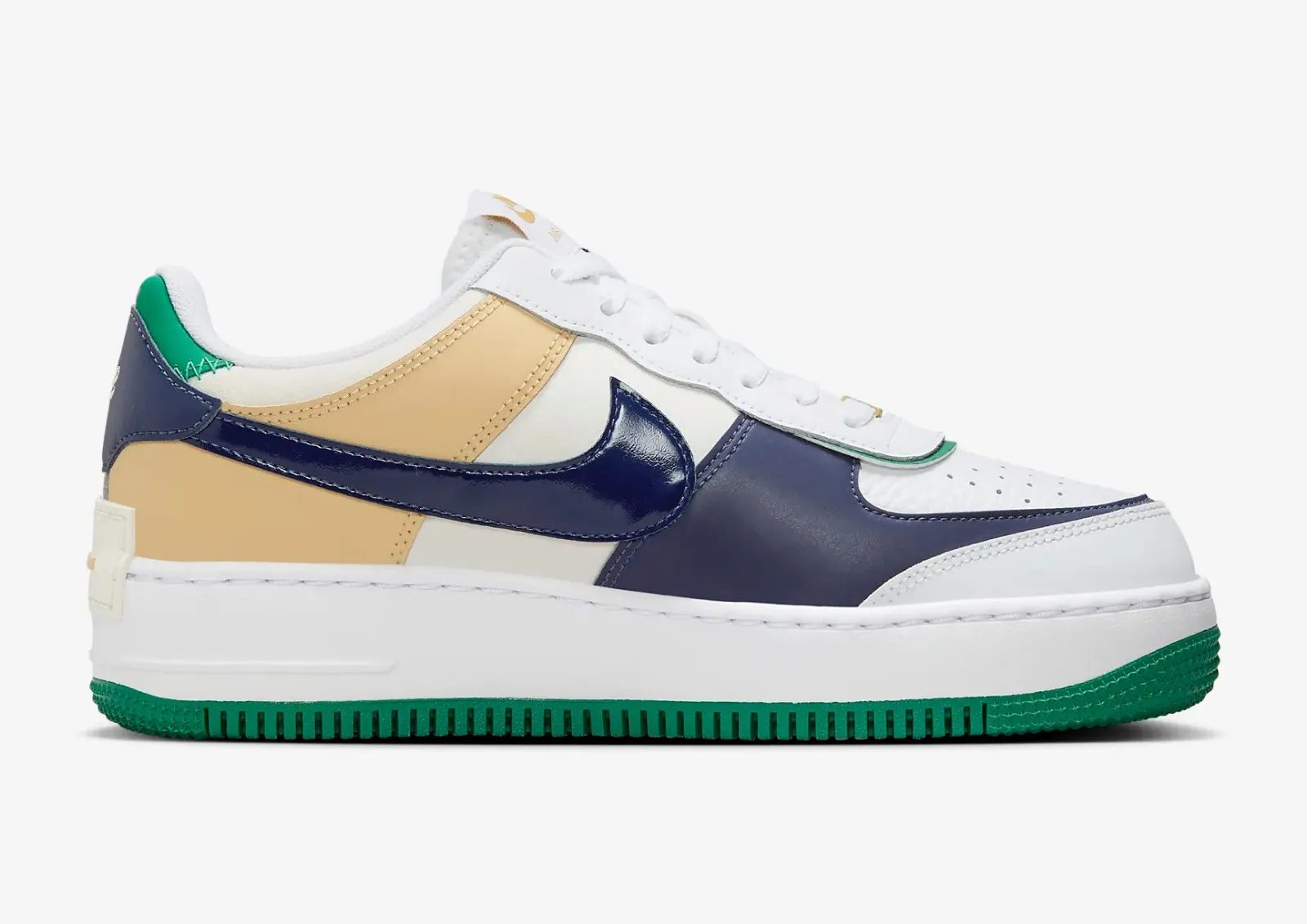 Nike Air Force 1 Shadow White Malachite Sesame DZ1847-102