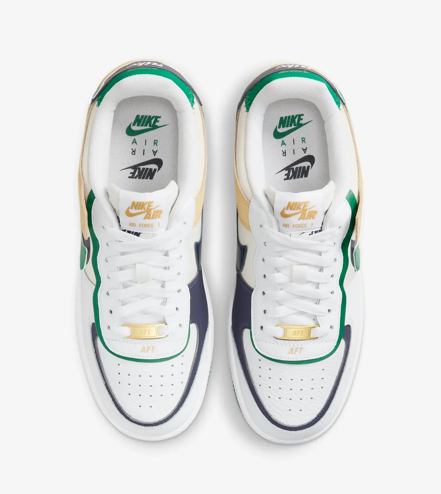 Nike Air Force 1 Shadow White Malachite Sesame DZ1847-102