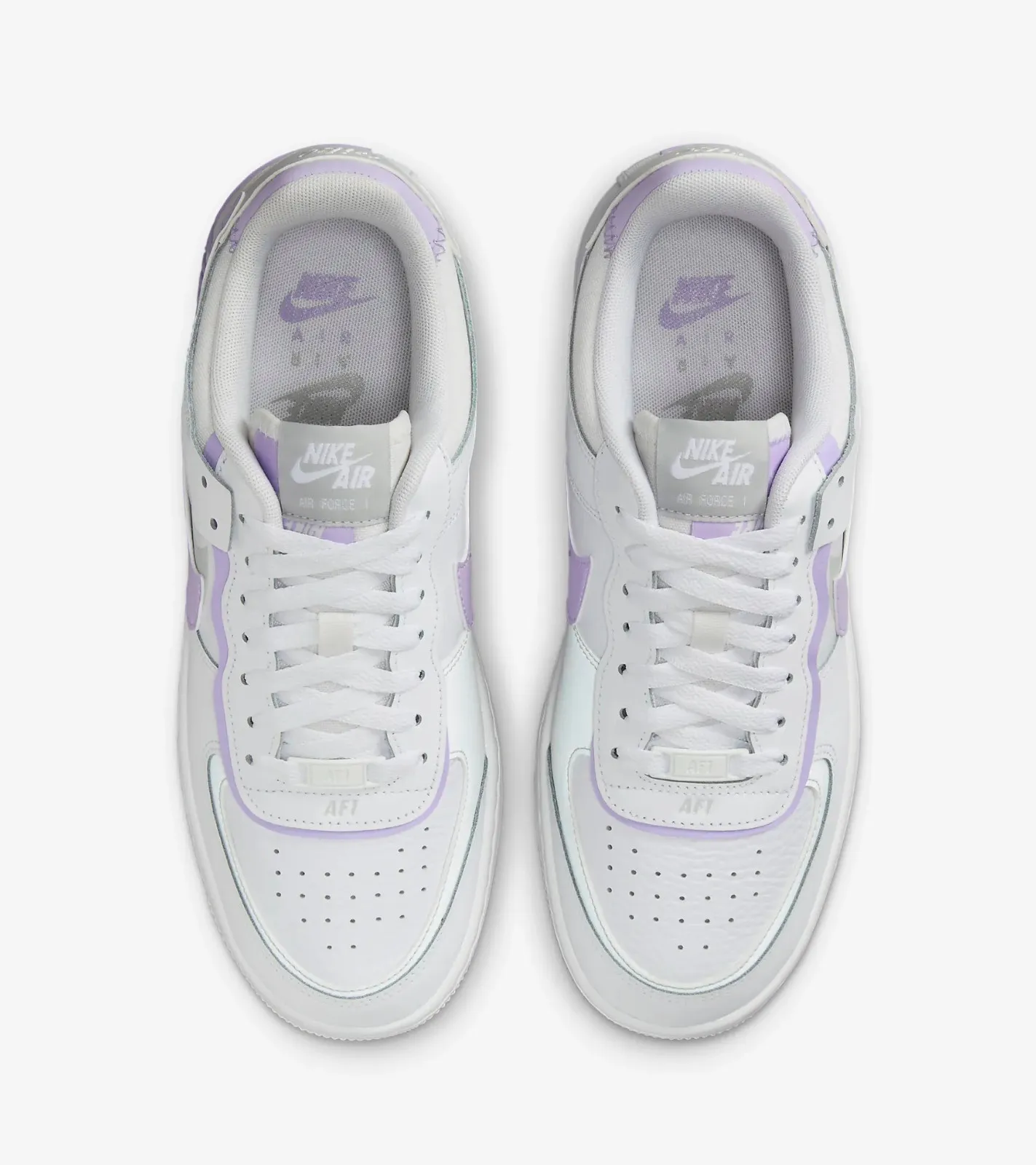 Nike Air Force 1 Shadow White Photon Dust Lilac Bloom FN6335-102