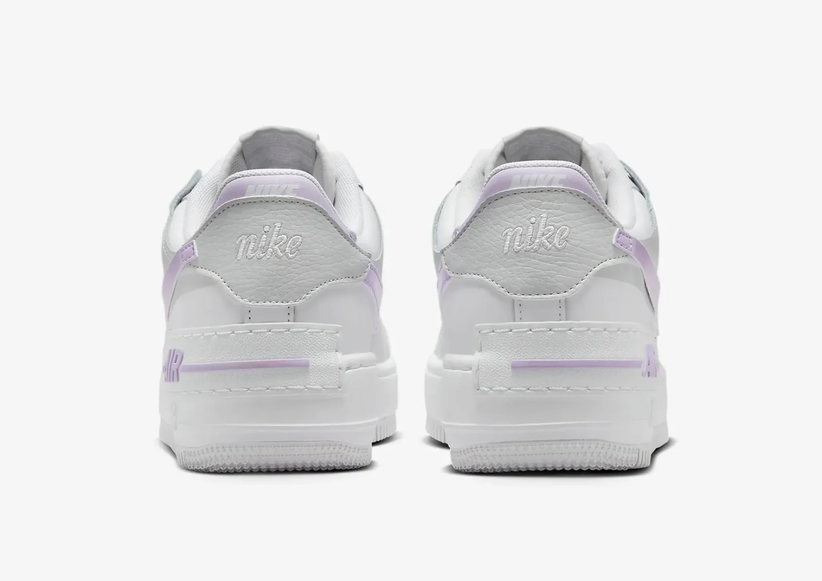 Nike Air Force 1 Shadow White Photon Dust Lilac Bloom FN6335-102