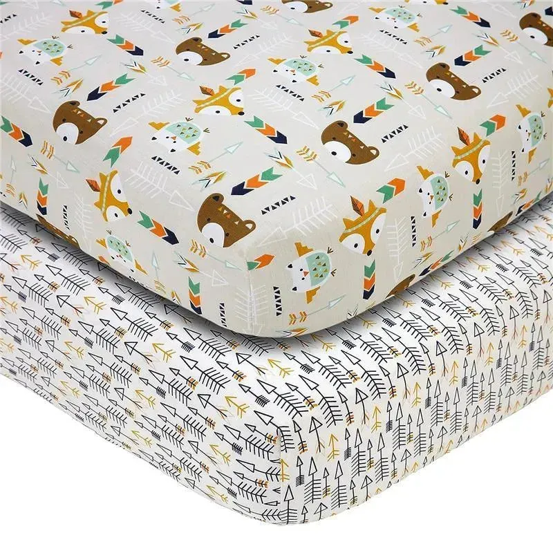 Nojo - Aztec Fitted Crib Sheet Set