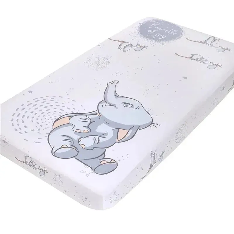 Nojo - Disney Dumbo Sweet Little Baby Fitted Crib Sheet