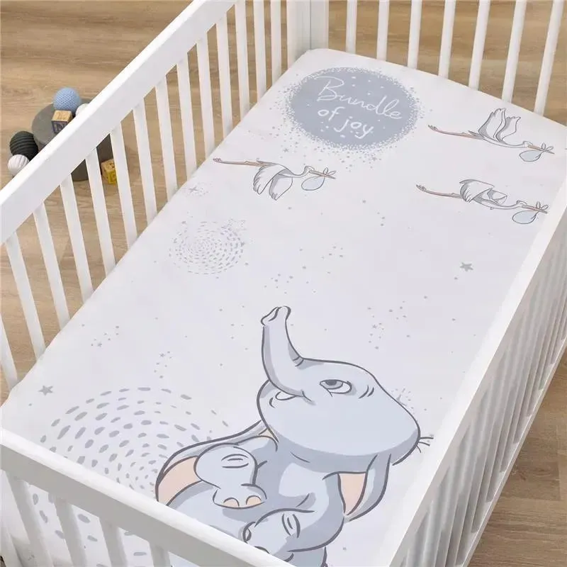 Nojo - Disney Dumbo Sweet Little Baby Fitted Crib Sheet