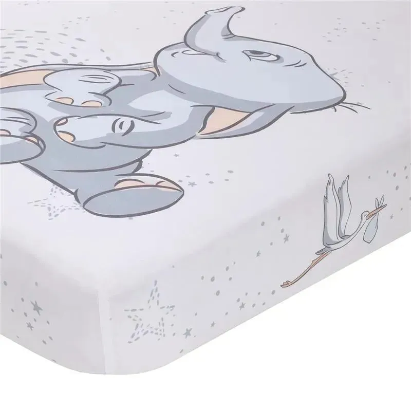 Nojo - Disney Dumbo Sweet Little Baby Fitted Crib Sheet