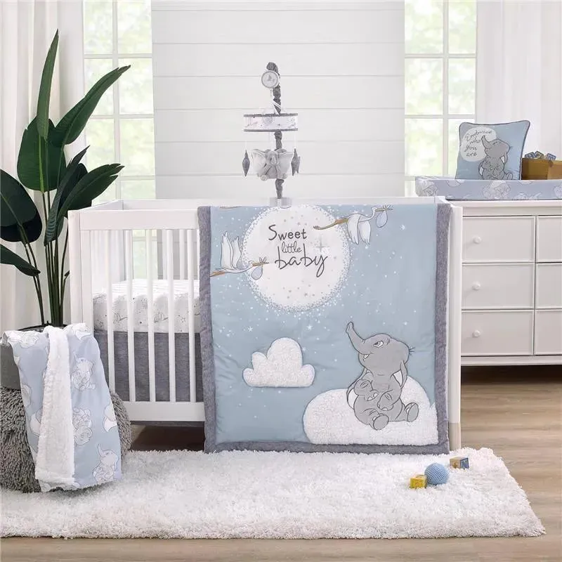 Nojo - Disney Dumbo Sweet Little Baby Fitted Crib Sheet