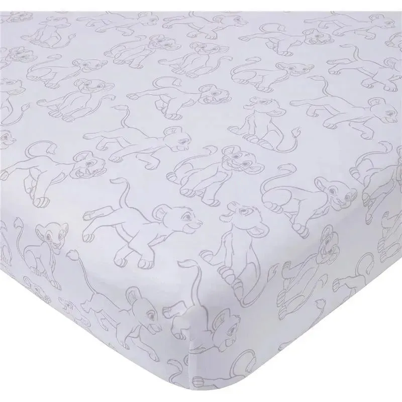 Nojo - Disney Lion King - Wild About You Fitted Crib Sheet