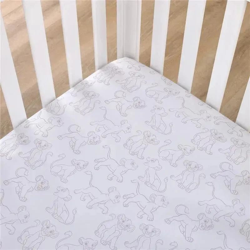 Nojo - Disney Lion King - Wild About You Fitted Crib Sheet