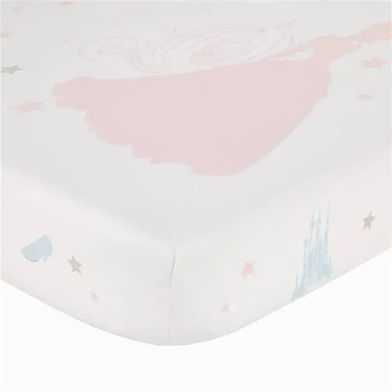 Nojo - Disney Princess Enchanting Dreams Fitted Crib Sheet