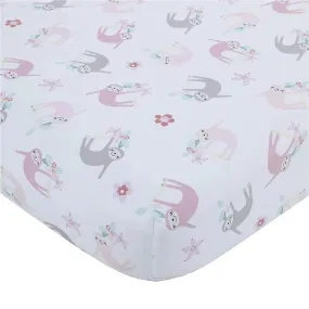 Nojo - Tropical Garden Fitted Crib Sheet