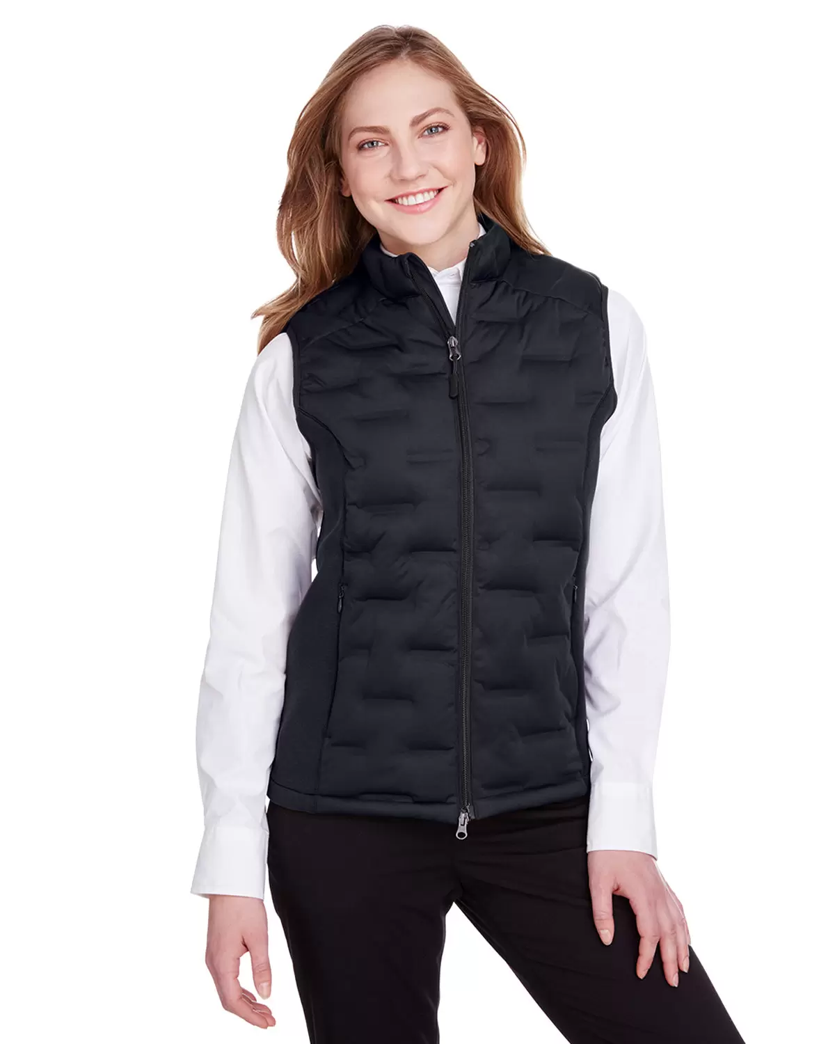 North End NE709W Ladies' Loft Pioneer Hybrid Vest SKU: NE709W