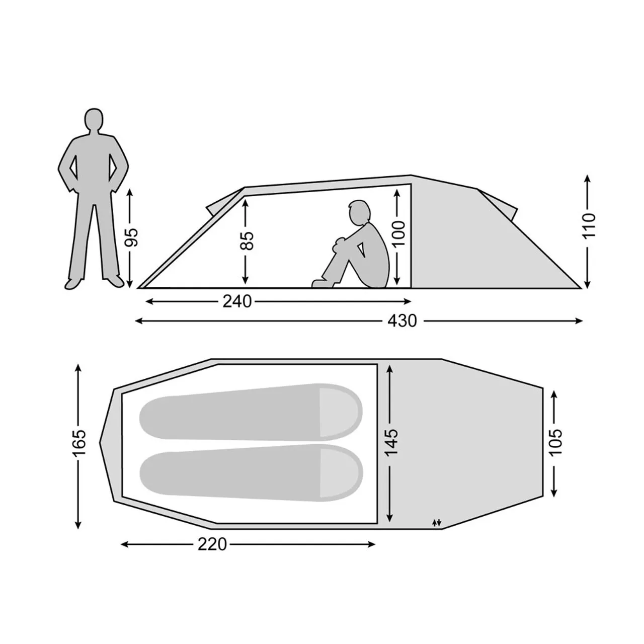 Oppland 2 LW Tent