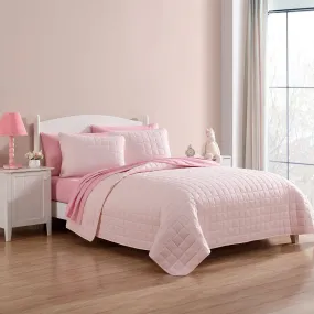 Origami Maison Twin Quilt Set - Blush  - Clement