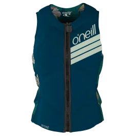 O'Neill Slasher Comp Womens Impact Vest - French Navy/ Bridget