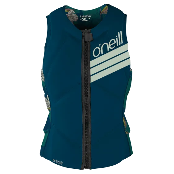 O'Neill Slasher Comp Womens Impact Vest - French Navy/ Bridget