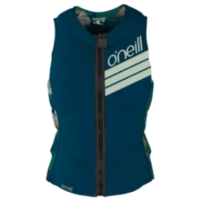 O'Neill Slasher Comp Womens Impact Vest - French Navy/ Bridget