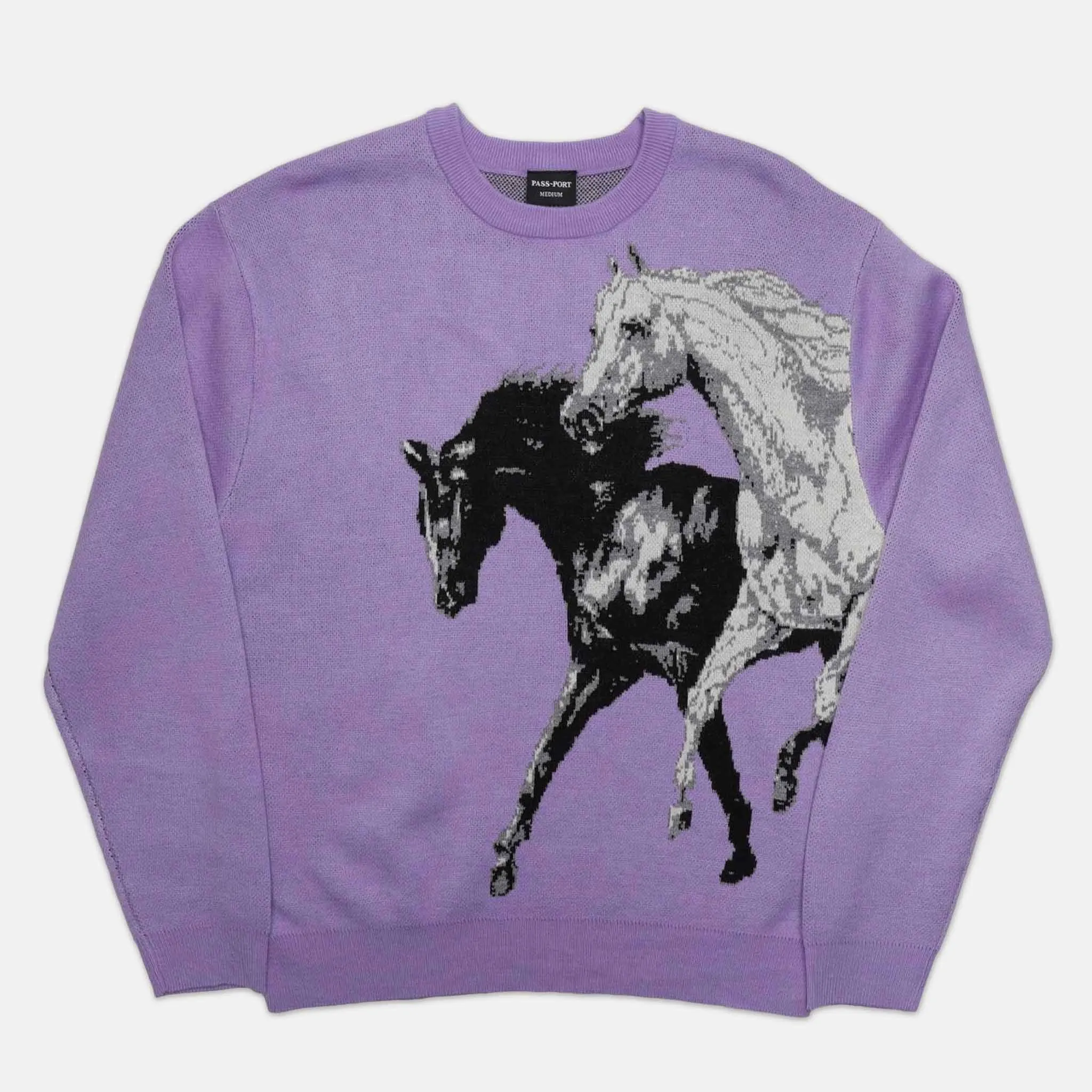 Pass Port Skateboards - Brumbies Knitted Jumper - Lavender