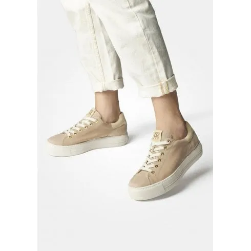 Paul Green 5320-03 | Antelope/Sand Nubuck/Suede | Womens Casual Trainers