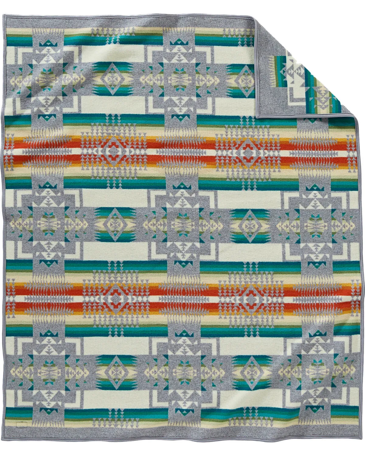 Pendleton Gray Chief Joseph Blanket