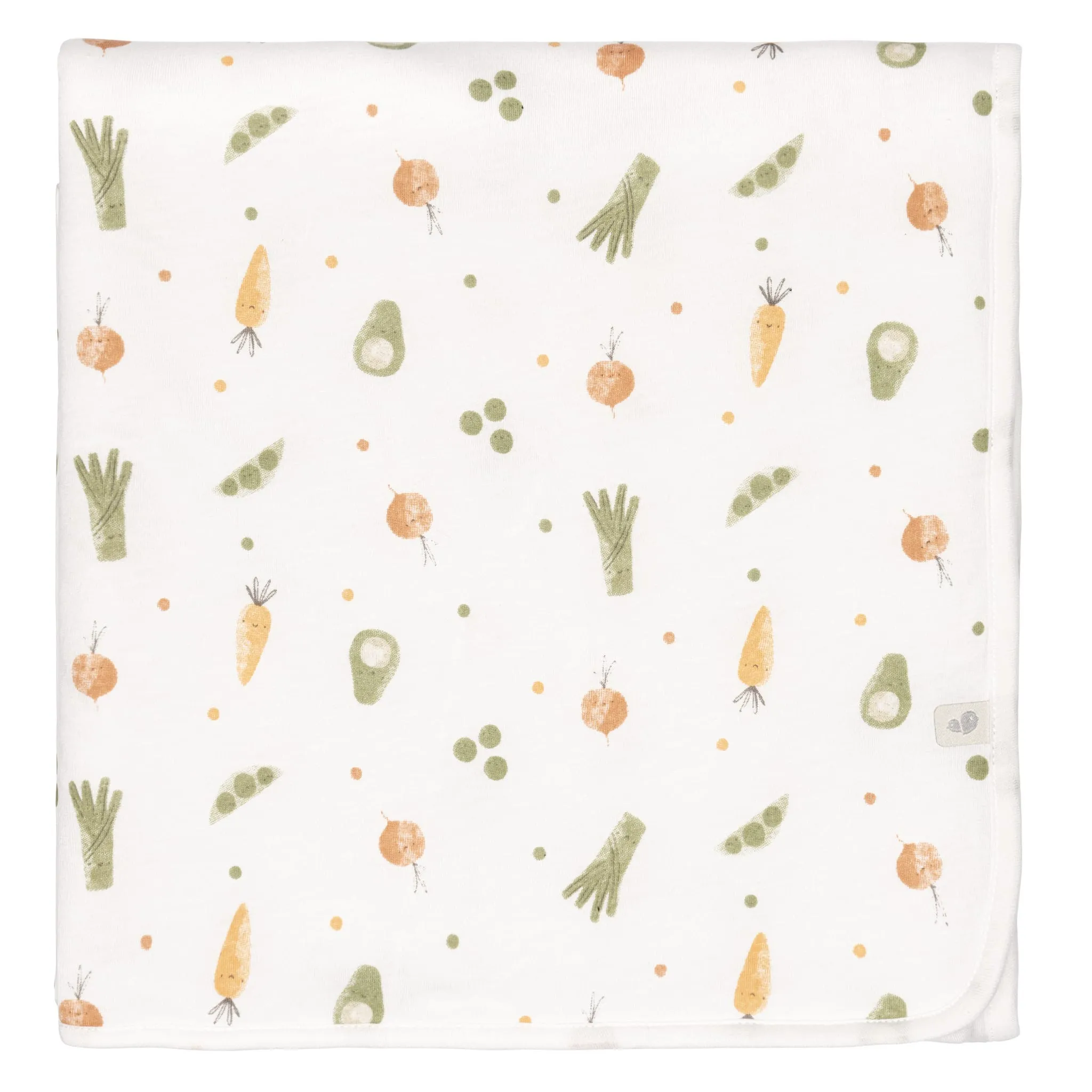 Perlimpinpin Bamboo Quilted Blanket - Vegetable  - Clement