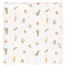 Perlimpinpin Bamboo Quilted Blanket - Vegetable  - Clement