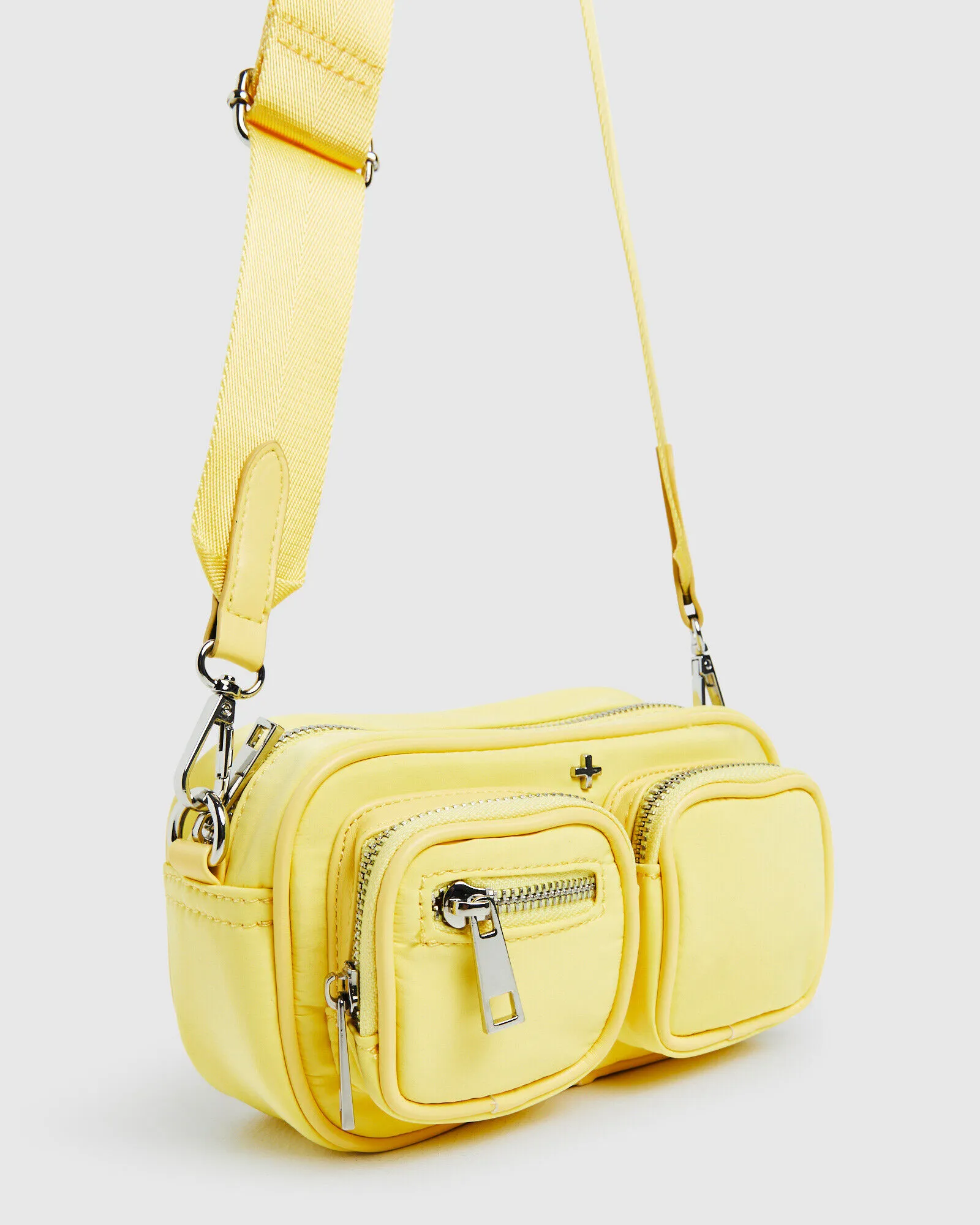 Peta + Jain Lala Crossbody Recycled Bag Lemon Nylon