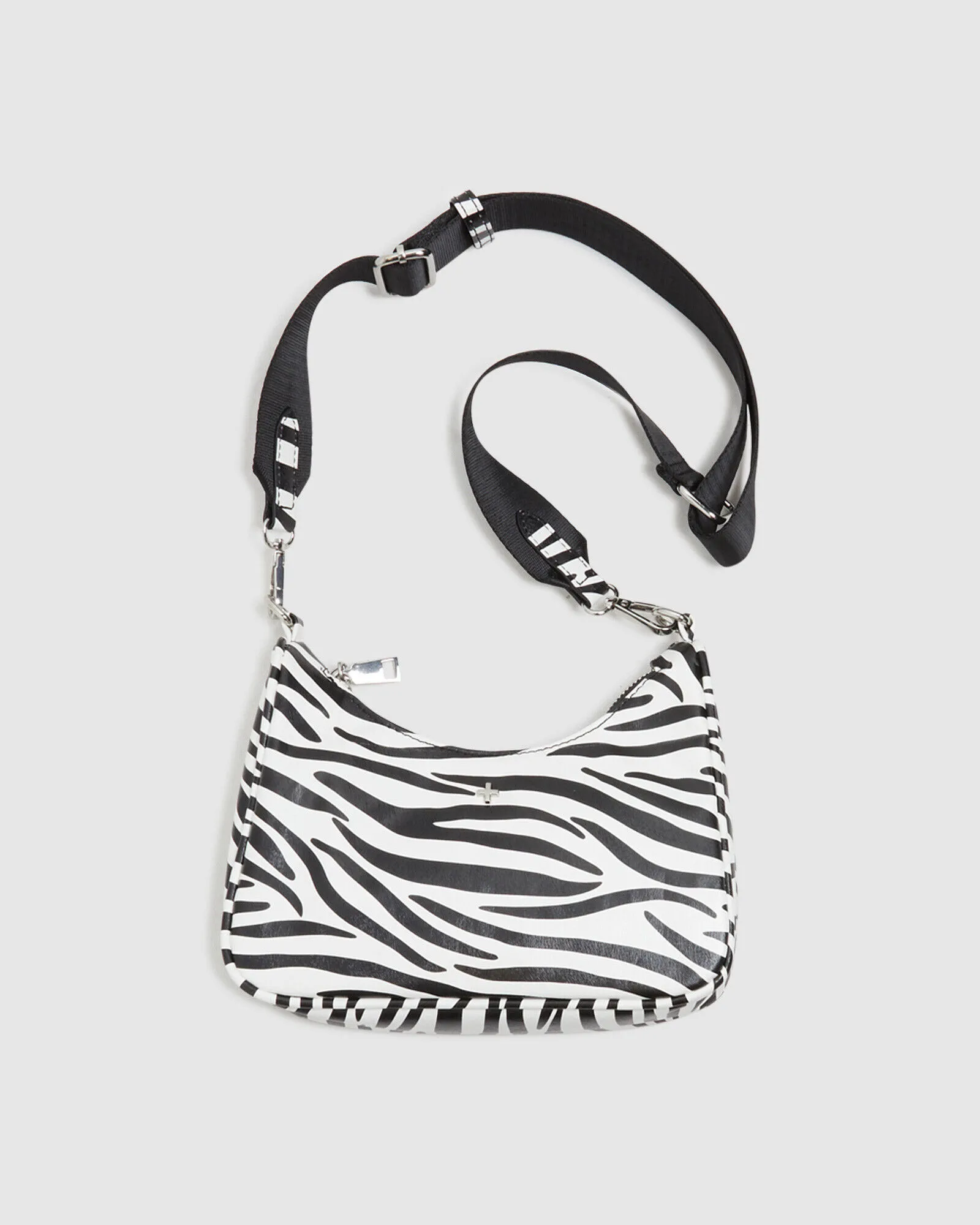 Peta + Jain Paloma Crossbody Bag Zebra Black/White