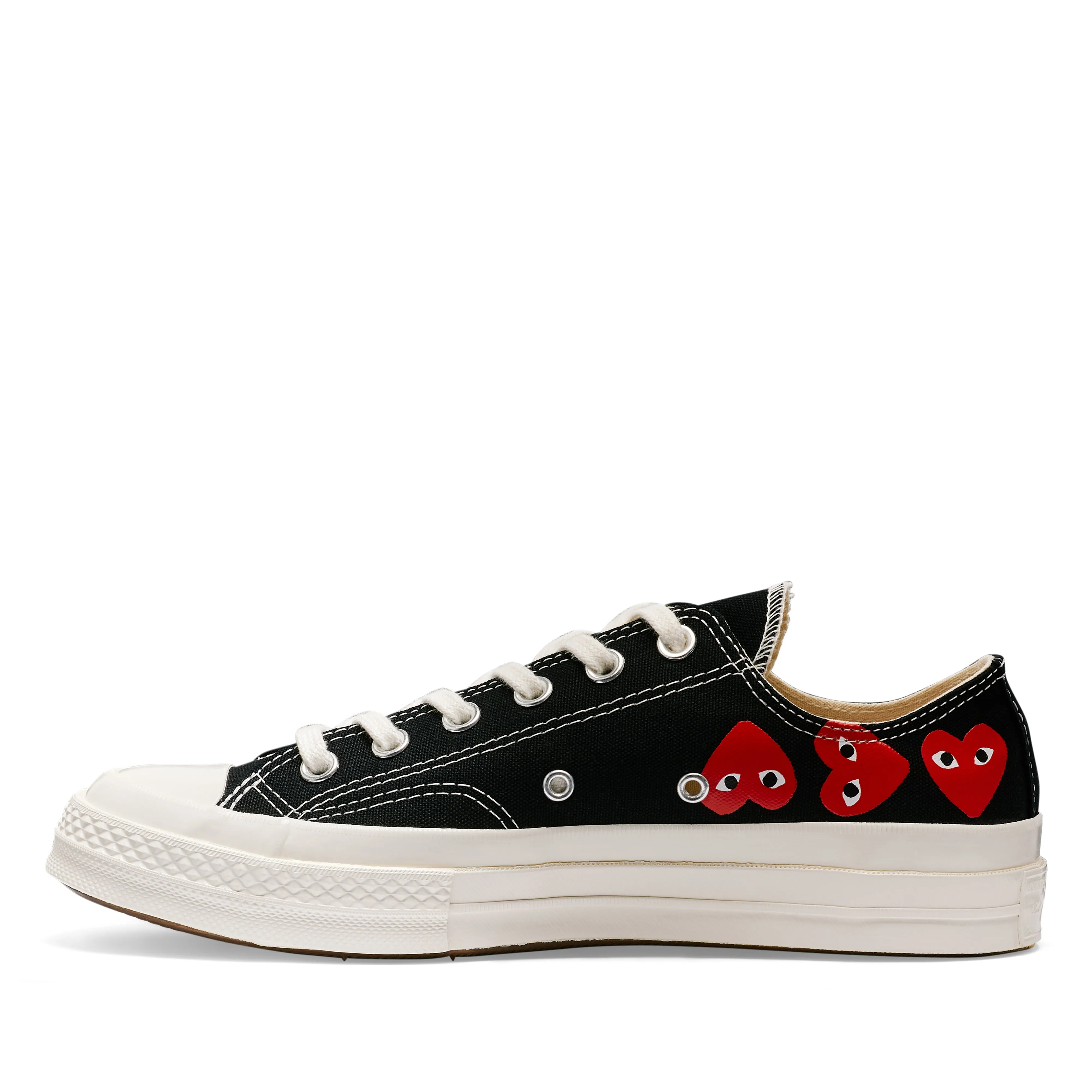 Play Converse  Multi Red Heart Chuck Taylor All Star '70 Low Sneakers Black 