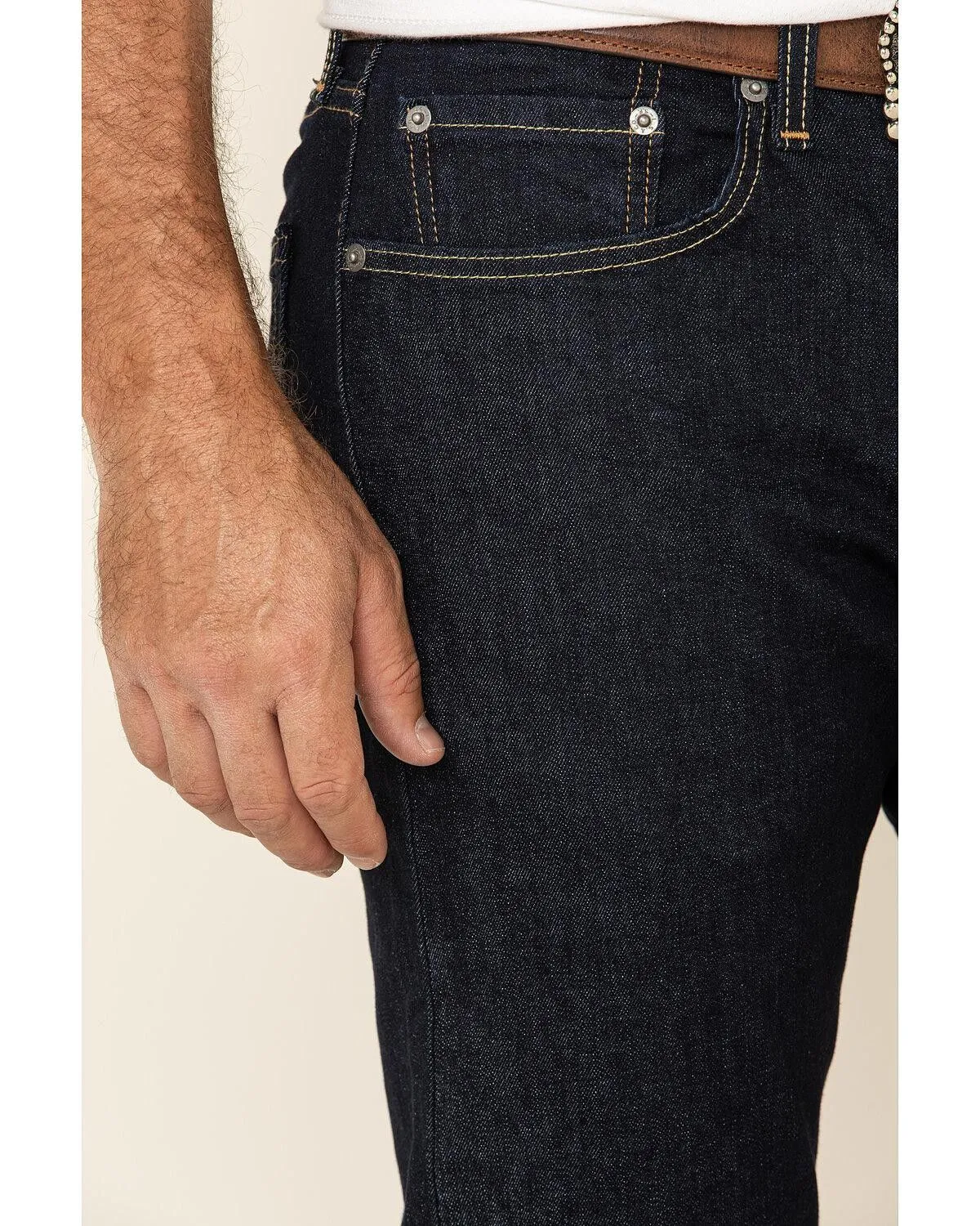 Product Name:  Levi's Men's 502 Dark Hollow Rinse Tapered Stretch Regular Straight Leg Jeans